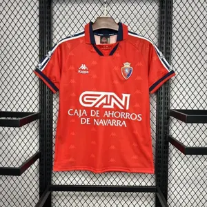 96-97 Osasuna Home Retro Kit Vintage Shirt Soccer AAAAJersey Yupoo