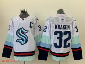 Seattle Kraken ice hockey jersey M-3XL 西雅图海妖队冰球服