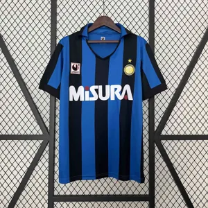 90-91 Inter Milan Home Retro Kit Football Apparel AAAAJerseys Dropshipping Yupoo