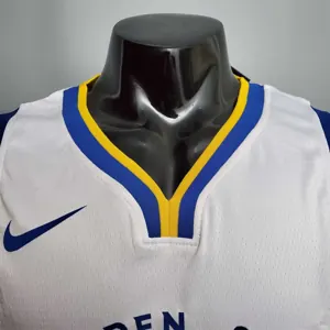 Thompson #11 Golden State Warriors white 4