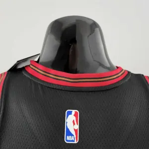 Retro Philadelphia 76ers Iverson #3 big meteor black NBA Jersey 2