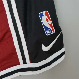 2022 Miami Heat NBA US Training Shorts Red Black 6