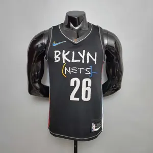 New Brooklyn Nets DINWDDIE#26 City Edition Black