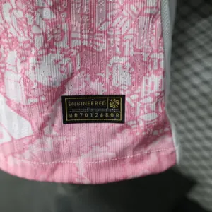 2025 Brazil Cristo Redentor Pink Special Edition Football Player Version T-Shirt AAAAJersey Yup 3