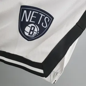 Nets White Shorts 1