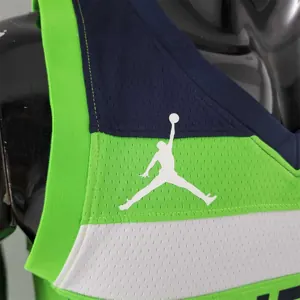 Minnesota Timberwolves EDWARDS#1 Air Jordan NBA Jersey Blue 8