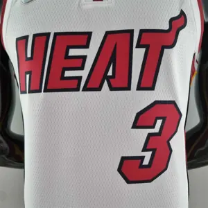 75th Anniversary Miami Heat ADEBAYO#13 White NBA Jersey 2