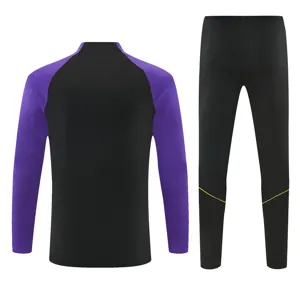 26-27 Barcelona Mens Kit Football Aldult Training Long Sleeve Suit Yupoo 5 4