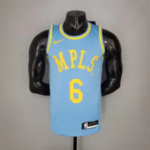 2021 James#6 Lakers Minneapolis Edition Blue