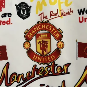 23-24 Manchester United Reversible Windbreaker Black&White Double-Sides Jacket Best Jerseys Yup 10