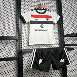 24-25 Manchester United Third Kid Kits Youth Apparels AAAAJersey Supplier Yupoo 2