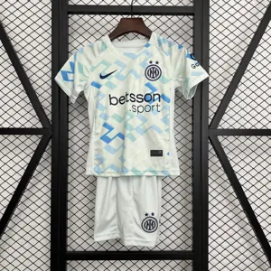 25-26 Inter Milan Away Kid Kits Soccer Youth Apparels AAAAJersey Supply Yupoo
