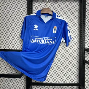 90-91 Real Oviedo Home Retro Kit Vintage Uniform AAAAJersey Supplier Yupoo 7