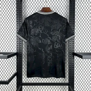 25-26 Juventus Third Kit Black Footba T-Shirt AAAAJersey Cheap Yupoo 4