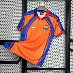 98-99 Barcelona Away Retro Kit Vintage Shirt Soccer AAAAJersey Yupoo 3