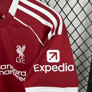 25-26 Liverpool Home Kit Football T-Shirt Sino AAAAJersey Supply Yupoo 2