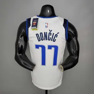 DONCIC#77 Lone Ranger home White 5