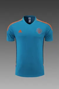 2223 Manchester United Training Suit Short Sleeve Kit Blue 24