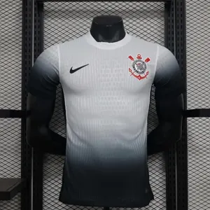 24-25 Corinthians Home White Kit Player Version Shirt Jersey Supplier Yupoo