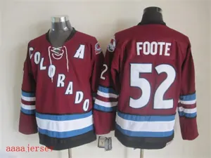 Colorado Avalanche retro ice hockey jersey M-3XL 科罗拉多雪崩队复古冰球服 4