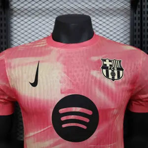 24-25 Barcelona Pink Special Edition Player Version Shirt AAAAJersey Supplier Yupoo 1