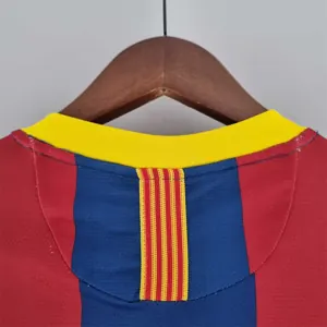 06-07 Barcelona UEFA Champions league home long sleeve 10