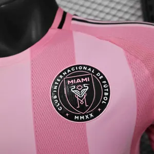 25-26 Inter Miami Home Kit Pink Player Version Shirt AAAAJersey Supplier Yupoo 3