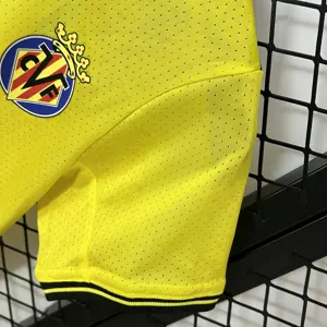 24-25 Villarreal Home Kid Kits Youth Apparels Soccer AAAAJersey Yupoo 5