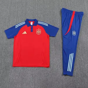25-26 Spain Training Red Polo Kit Soccer AAAAJersey Yupoo 2