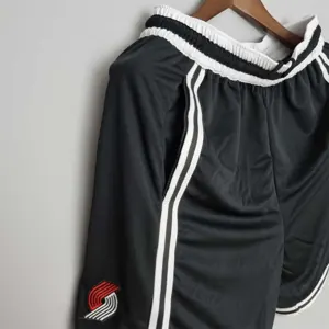 2022 Portland Trail Blazers NBA US Training Shorts Black 1