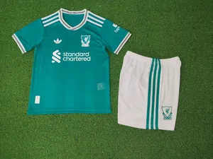 25-26 Liverpool Third Kid Kits Player Version Youth Apparels AAAAJersey Supply Yupoo