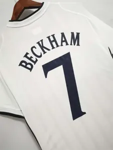 2002 England home white 12