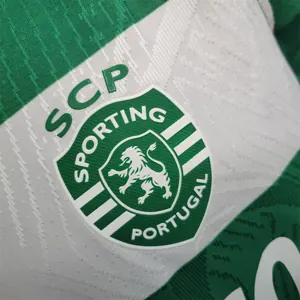 23-24 Sporting Lisbon Home Kit Player Version Shirt Football Jerseys Yupoo 7