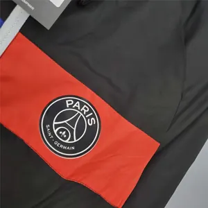 20-21 PSG Black and Blue&amp;Red Windbreaker 3
