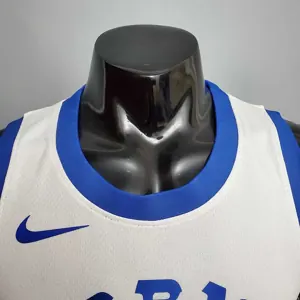 Retro version THOMPSON#11 Golden State Warriors white 6