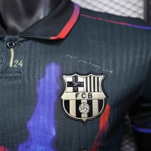 25-26 Barcelona Black Kit Special Edition player version Soccer AAAAJersey Yupoo 1