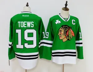 Chicago Blackhawks ice hockey jersey M-3XL 芝加哥黑鹰冰球服 2