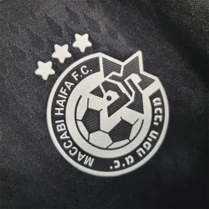 23-24 Maccabi Black away size S-4XL Soccer Jersey 3