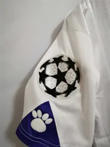97-98 Real Madrid home champions league white champions 12