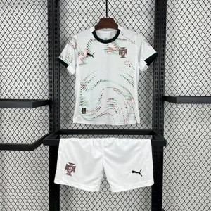 25-26 Portugal Away Kid Kits Youth Apparels Soccer AAAAJersey Yupoo