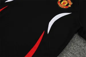 Manchester United Polo black and white-red 10