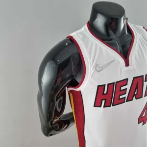 75th Anniversary Miami Heat OLADIPO#4 White NBA Jersey 8