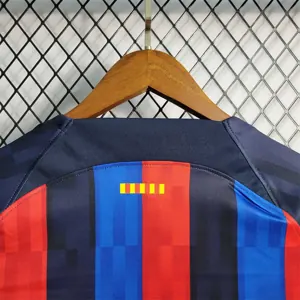 22-23 Barcelona home long sleeve 3