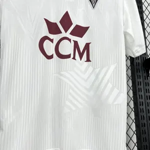 95-96 Albacete Home Retro Kit Vintage Shirt AAAAJersey Supply Yupoo 2