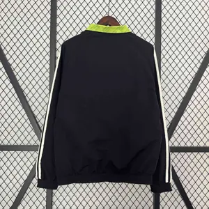 2024 Manchester United Trench Coat Reversible Windbreaker Double-Sides Jacket 2