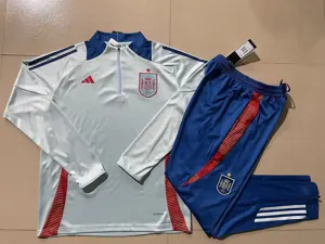 2024 Spain Long Sleeve Training Suit Football Shirts 1