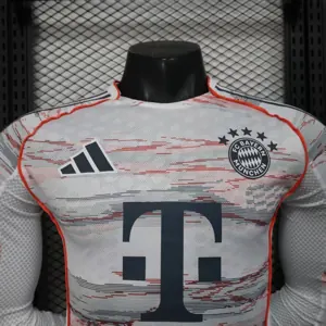 25-26 Bayern Munich Away Kit Player Version Shirt Long Sleeve Sino AAAAJersey Wholesale Yupoo 3