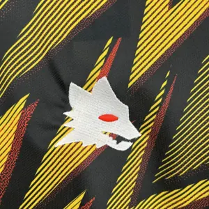 25-26 AS Roma Pre-Match Yellow Shirt Football Apparels Soccer AAAAJersey Yupoo 2