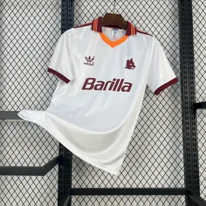 92-94 Roma Away Retro Kit Vintage Shirt AAAAJersey Dropship Yupoo