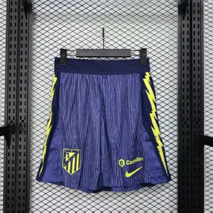 25-26 Atletico Madrid Away Player Version Navy Shorts AAAAJersey Supplier Yupoo